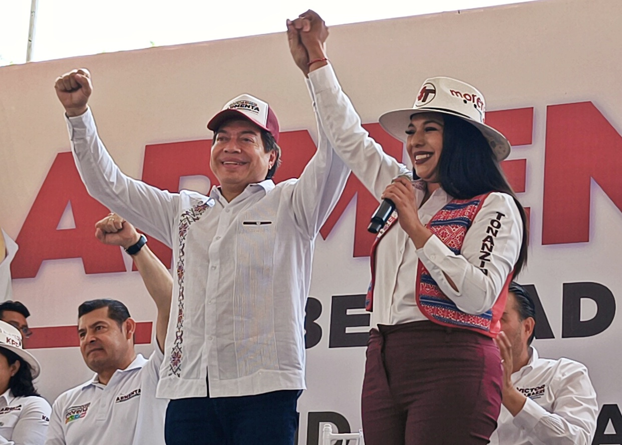 Mario Delgado afirmó que la 4T llegará a Cholula con Armenta y Tonantzin