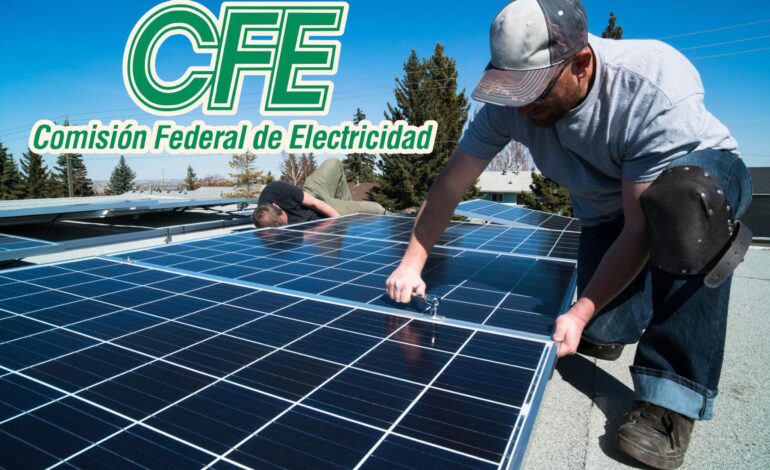 Así puedes conseguir GRATIS uno de los paneles solares de CFE; beneficios y requisitos