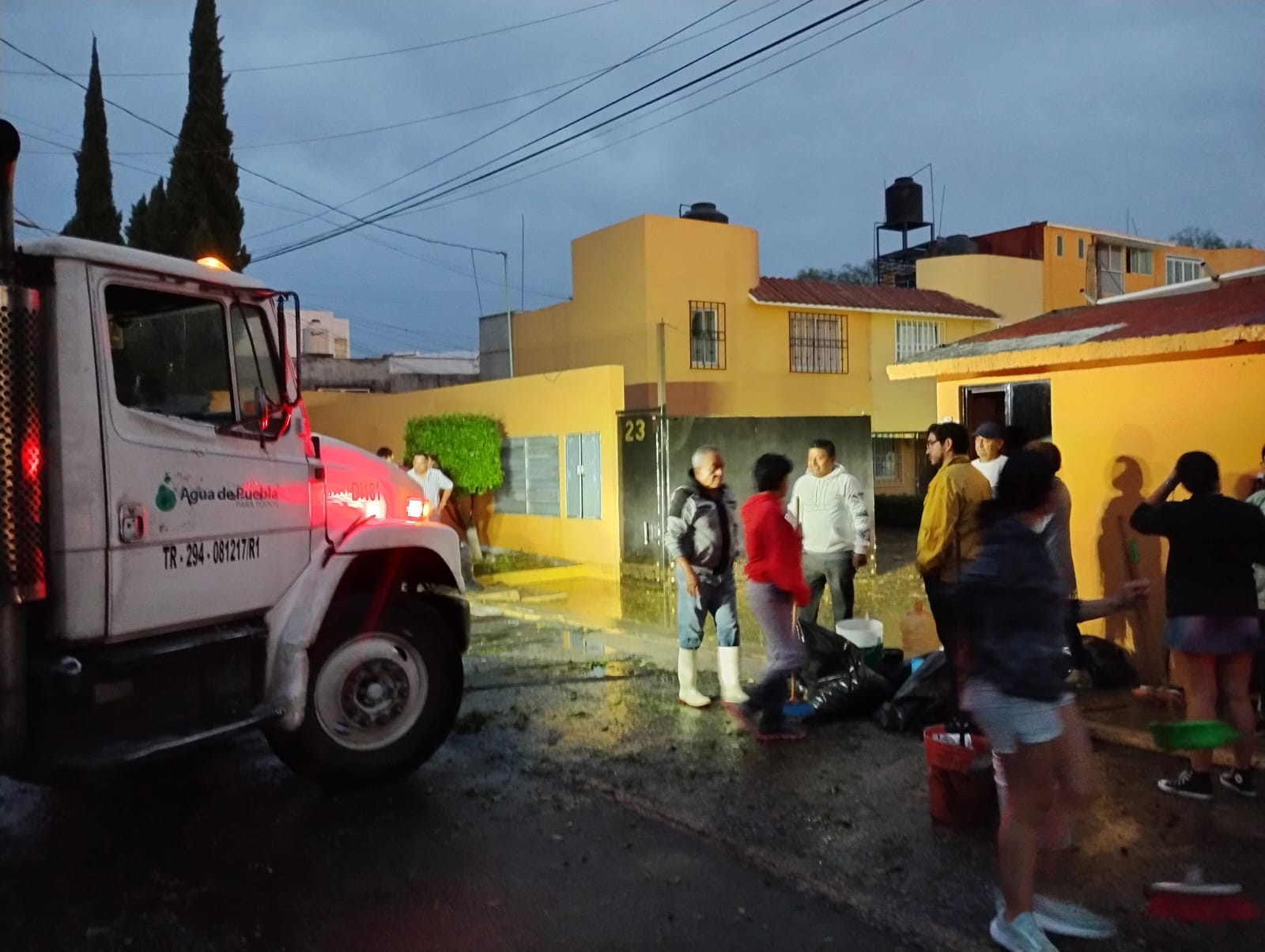 Tras la intensa lluvia del fin de semana, Agua de Puebla atendió más  concentraciones de agua y granizo