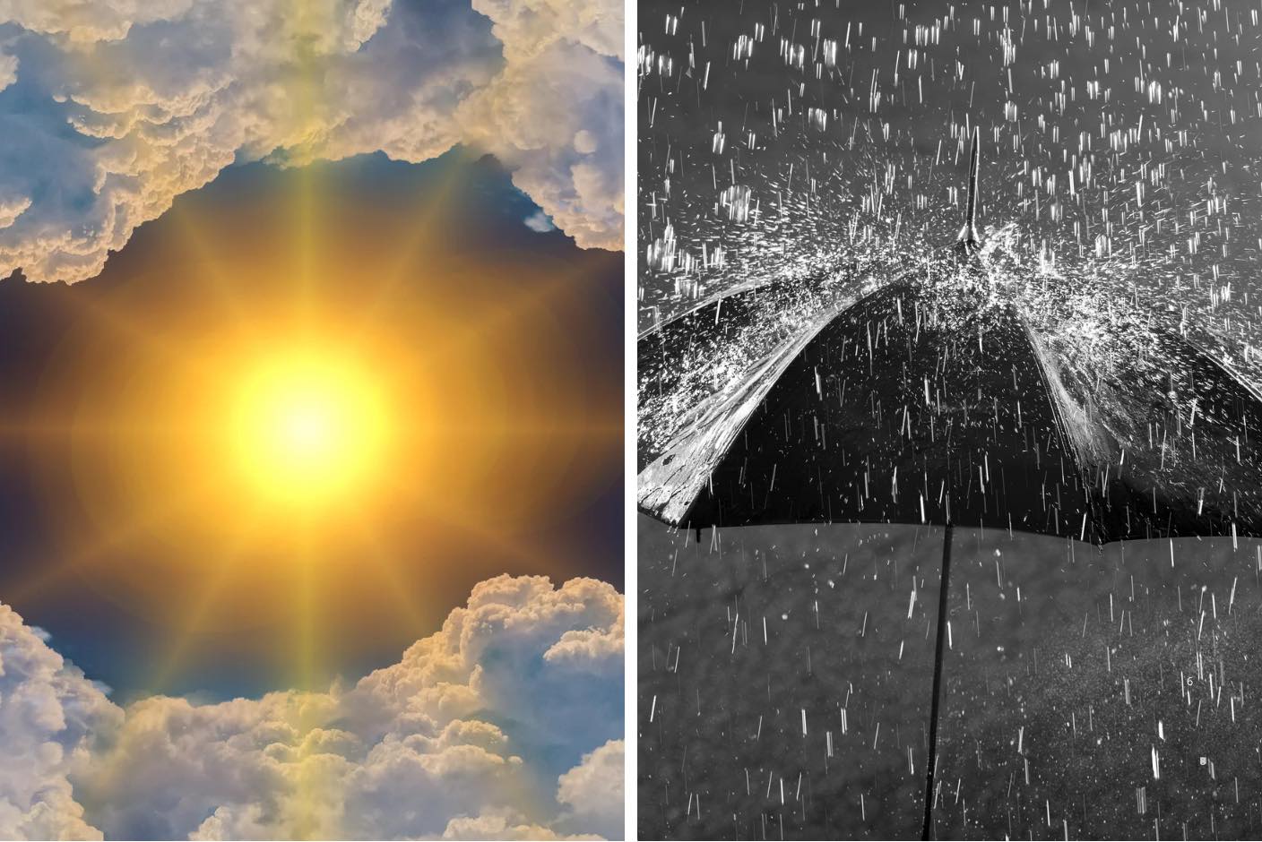 Tercera ola de calor inicia con lluvias