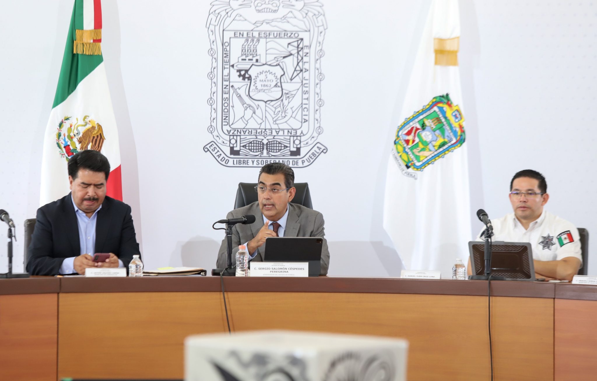 Sociedad poblana podrá salir a votar en un ambiente de tranquilidad: Ejecutivo estatal