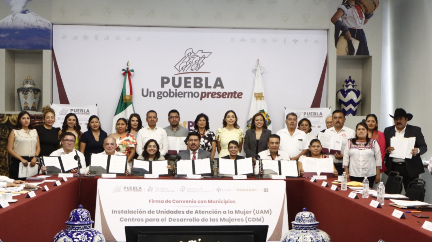 En sinergia, gobierno estatal fortalece acciones para erradicar violencia de género