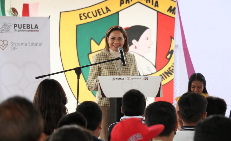 Fortalece SEDIF cuatro desayunadores escolares en Puebla capital
