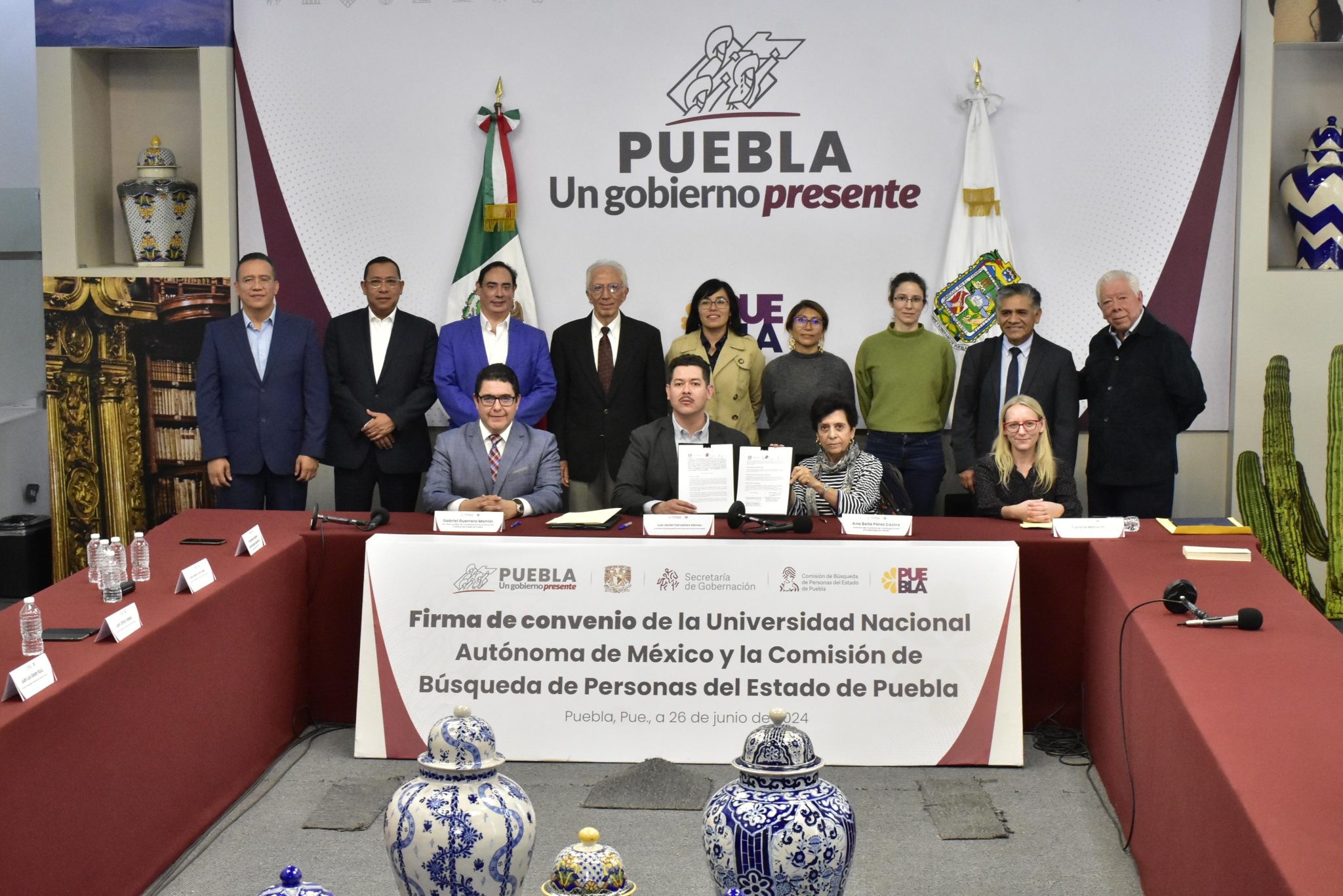 Suman esfuerzos gobierno estatal y UNAM en búsqueda de personas desaparecidas