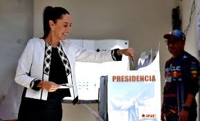 Claudia Sheinbaum vota en la elección presidencial 2024: ‘Todo va a salir muy bien’