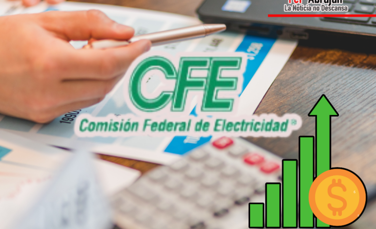 Tarifa eléctrica acumuló 16 meses por arriba de la inflación durante junio de 2024