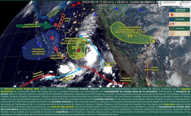 Continuarán las grandes precipitaciones atípicas en lugar de lluvias continuas: UPAEP