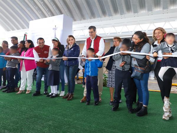Inaugura Sergio Salomón la rehabilitación del Centro  “Yolojpili” en San Pedro Cholula