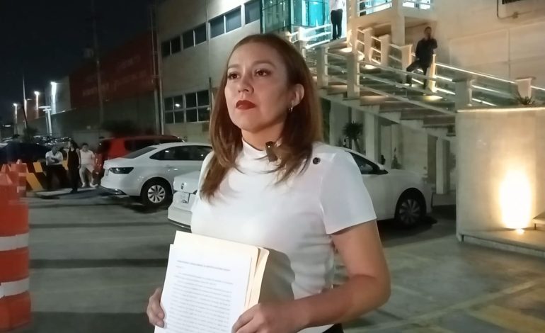 Rosi Díaz pide intervención del IEE para atraer la elección