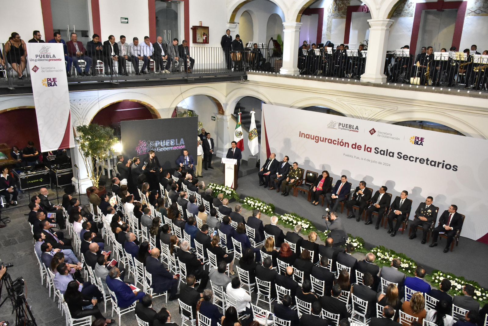 Como homenaje, gobierno estatal inaugura «Sala Secretarios” en Casa Aguayo