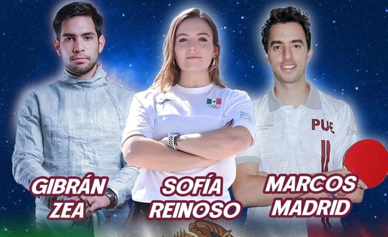 Hoy debutan 3 poblanos en los Juegos Olímpicos de París 2024