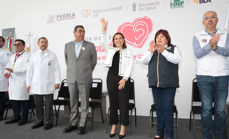 Encabezan Sergio Salomón y Gaby Bonilla programa de «Cirugías de Oído Medio y Coclear», pionero en el país
