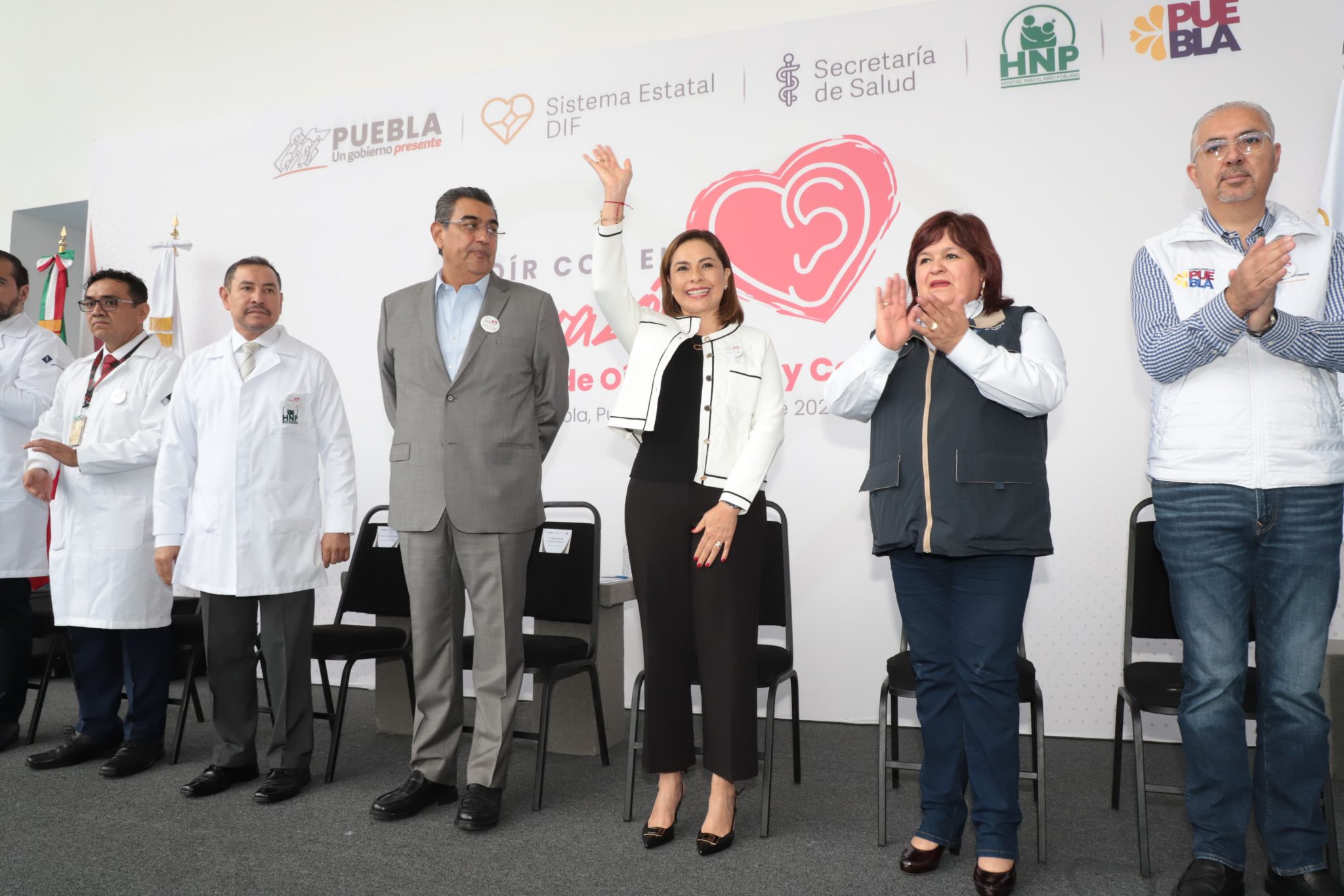 Encabezan Sergio Salomón y Gaby Bonilla programa de «Cirugías de Oído Medio y Coclear», pionero en el país