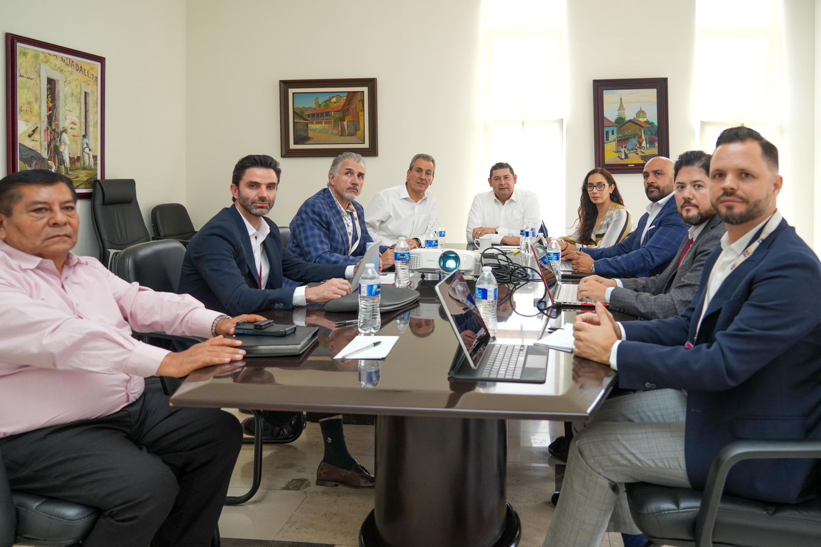 Armenta y Chedraui inician análisis de proyectos de infraestructura y movilidad para la capital