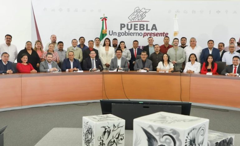 Presidentes Municipales Electos del PT fortalecen unidad  con el gobernador Sergio Salomón
