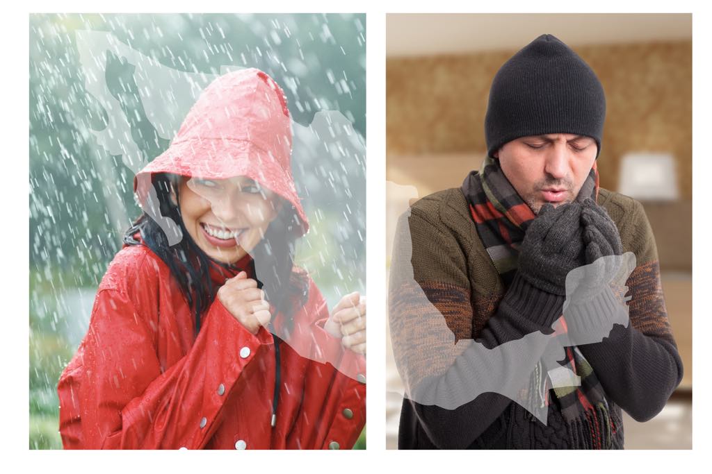 Fin de semana frío y lluvioso: se esperan 0 grados el viernes, sábado y domingo