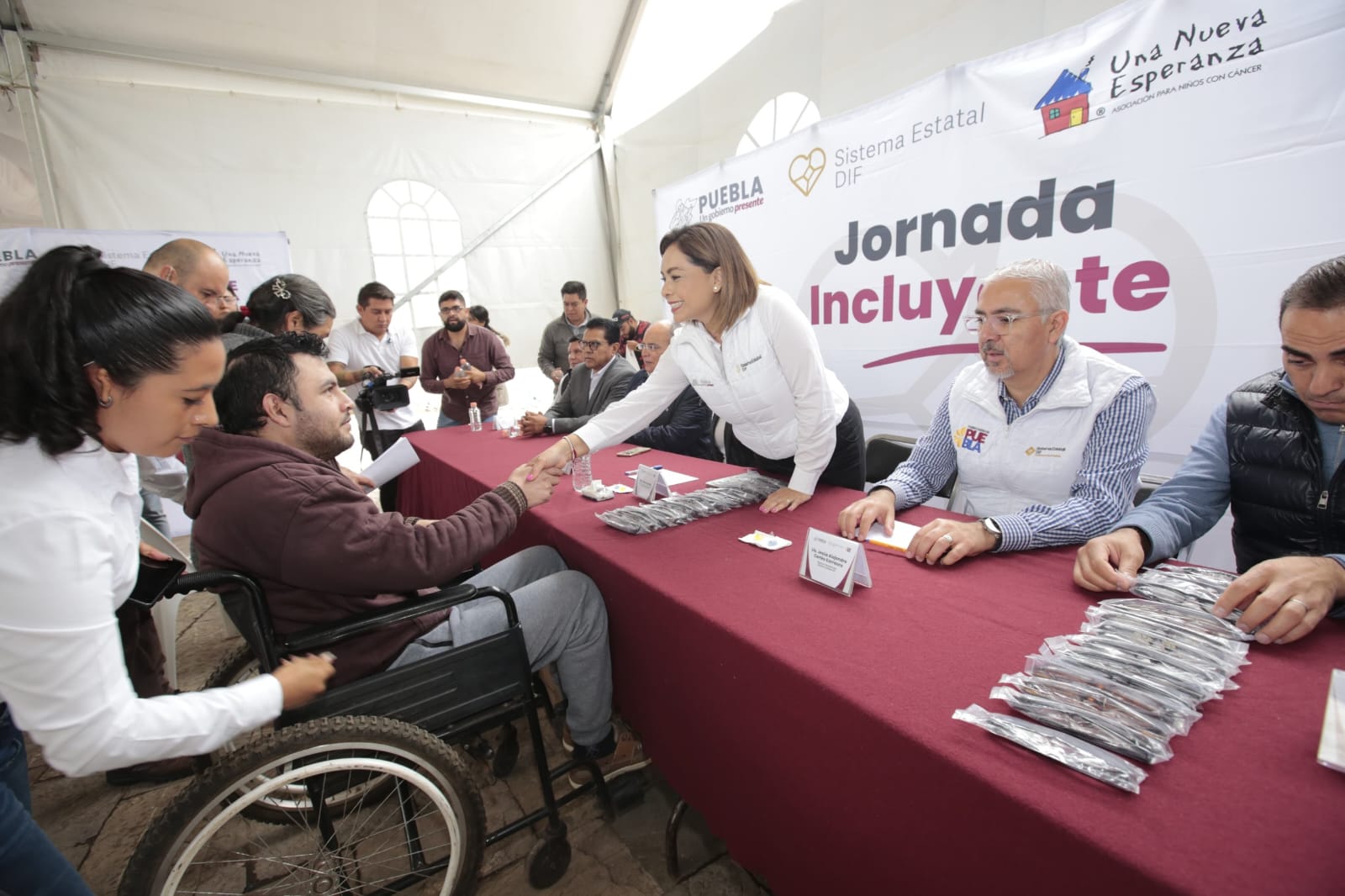 Encabeza Gaby Bonilla “Jornada Incluyente” en Zacatlán