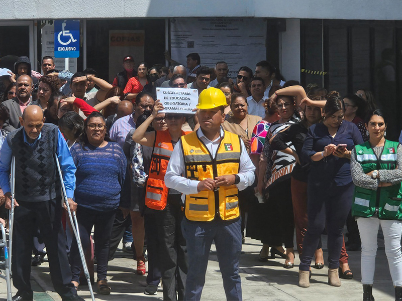 Participaron más de millón y medio de alumnos en “Simulacro Nacional 2024”: SEP