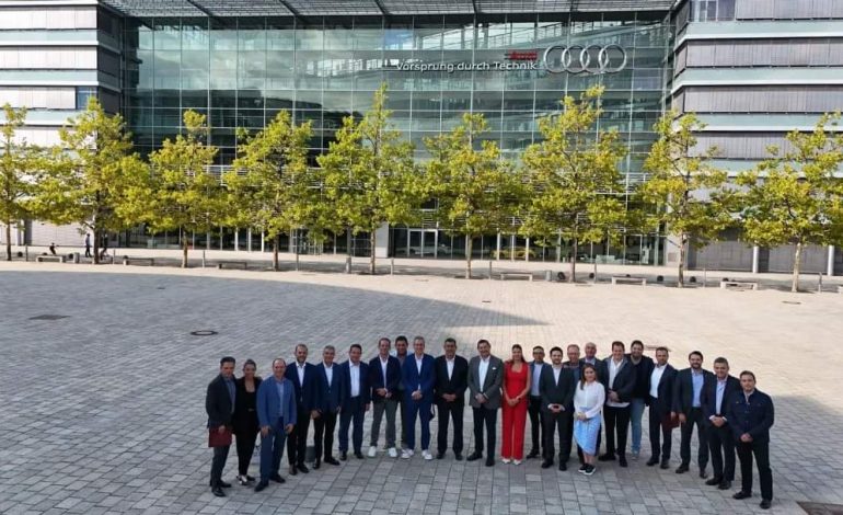 Armenta promueve cooperación internacional con Alemania para la innovación en Puebla