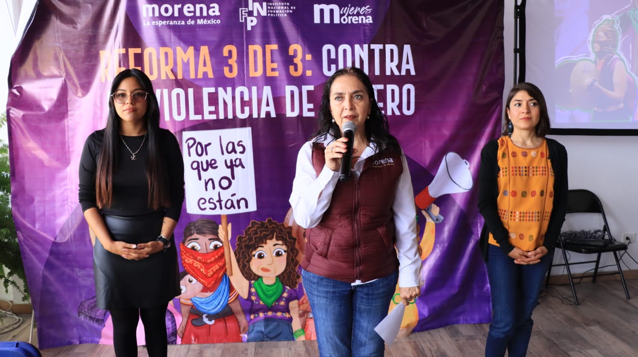 Morena Puebla impulsa capacitación femenina