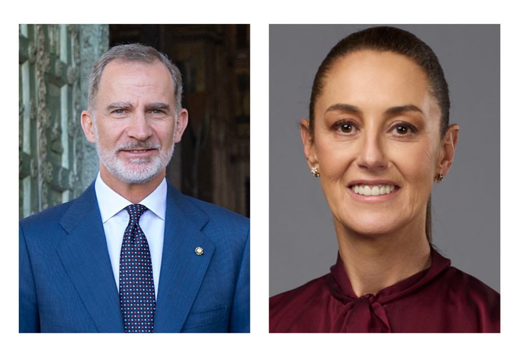 Aclara Sheinbaum que no se invitó al rey de España por falta de respuesta a carta de AMLO