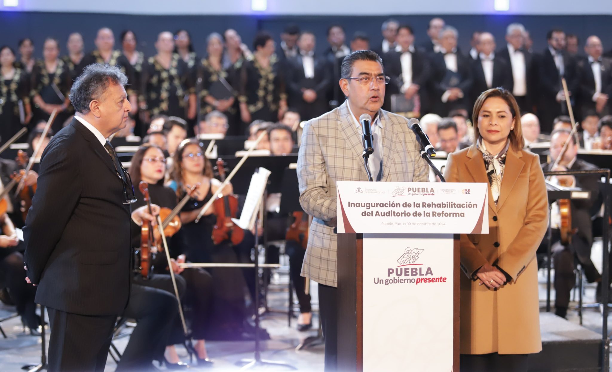 Con rescate del Auditorio de la Reforma, gobierno estatal cuida patrimonio de poblanos
