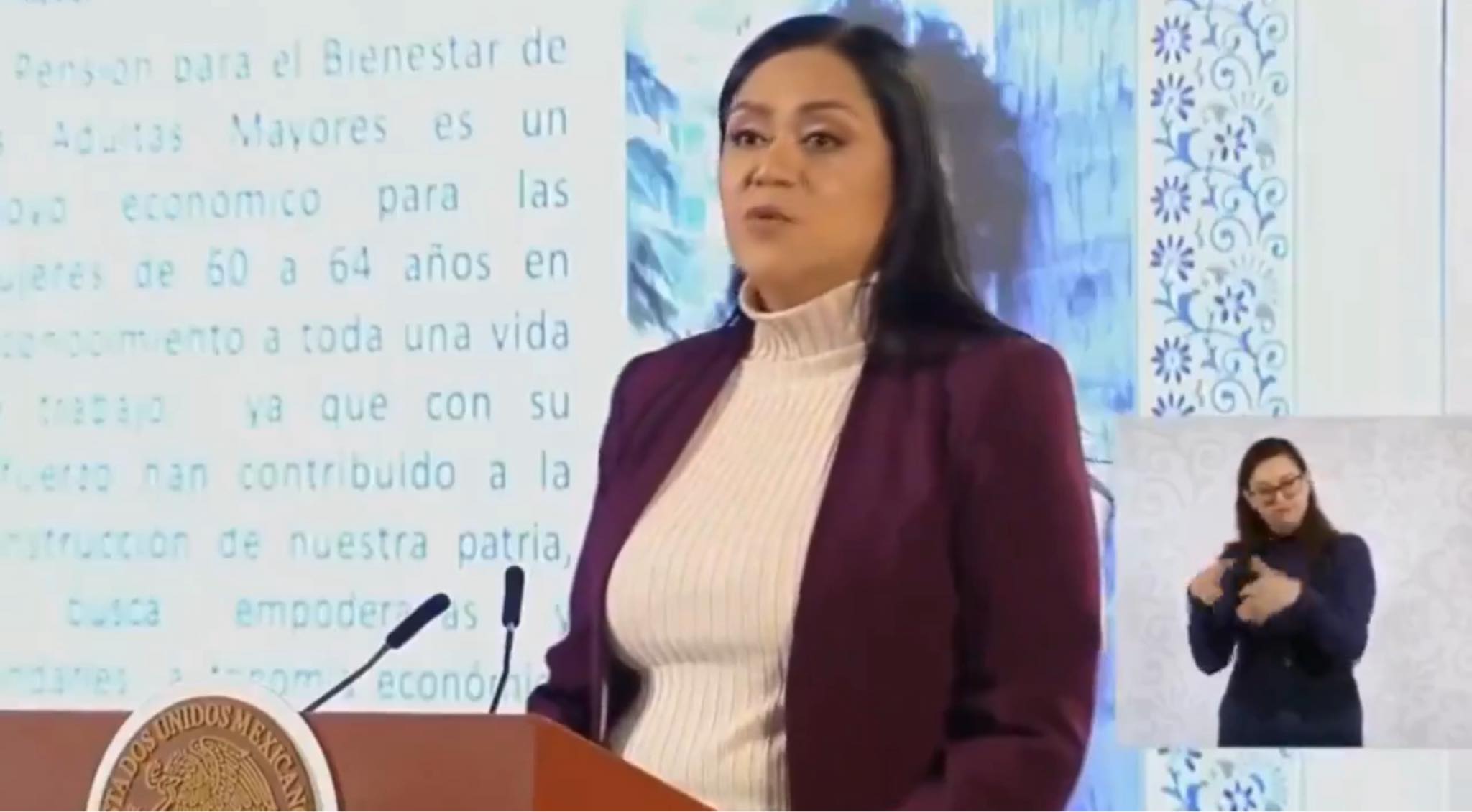 Nueva pensión para mujeres de 60 a 64 años inicia registro 7 de octubre
