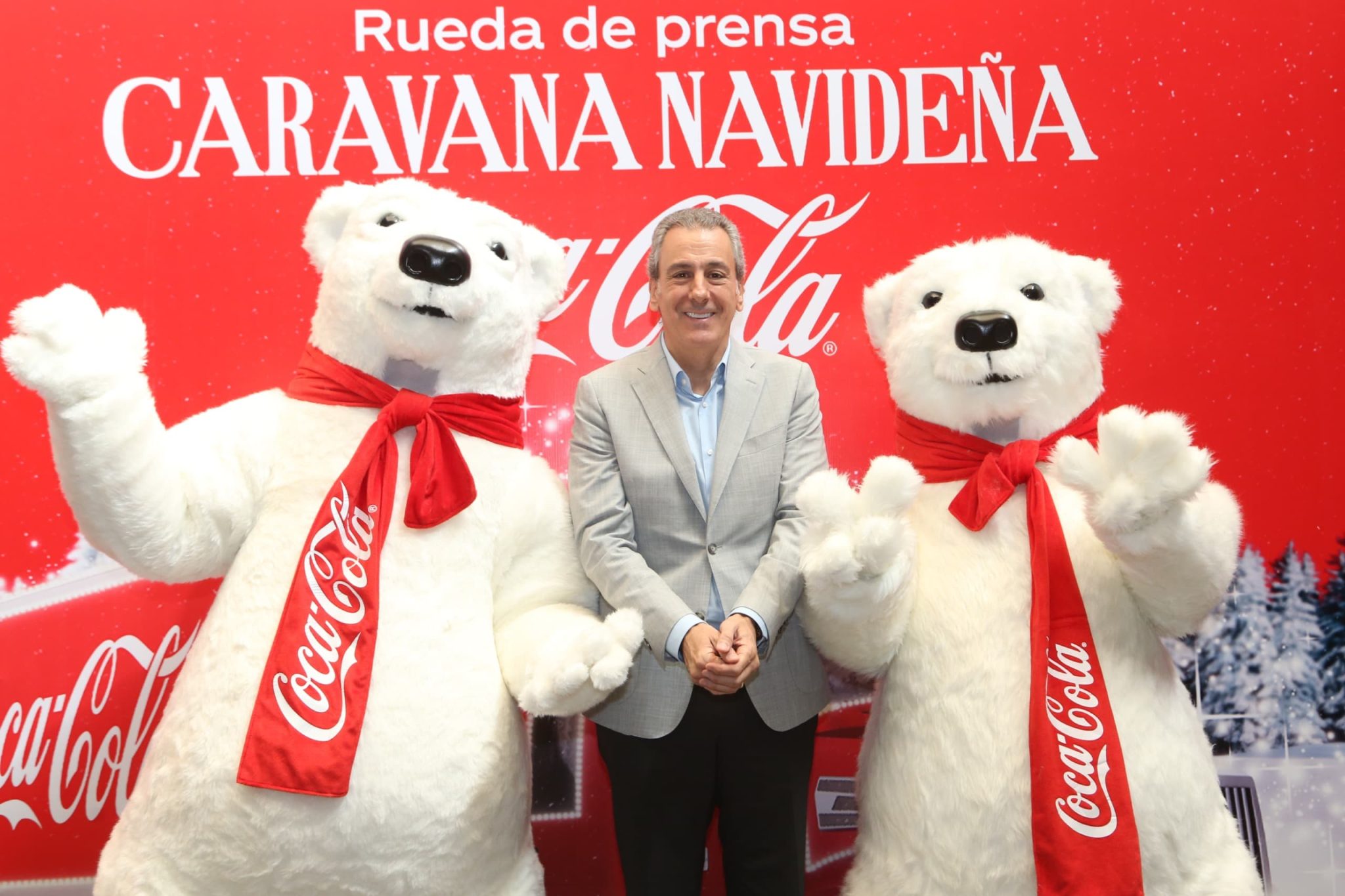 Todo listo para la Caravana Navideña Coca-Cola 2024