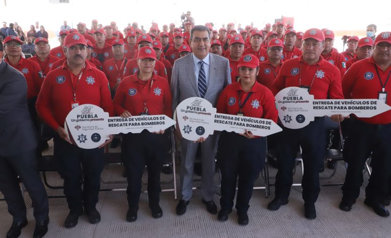 Fortalece gobierno estatal respuesta ante emergencias con Nueva Estación de Bomberos