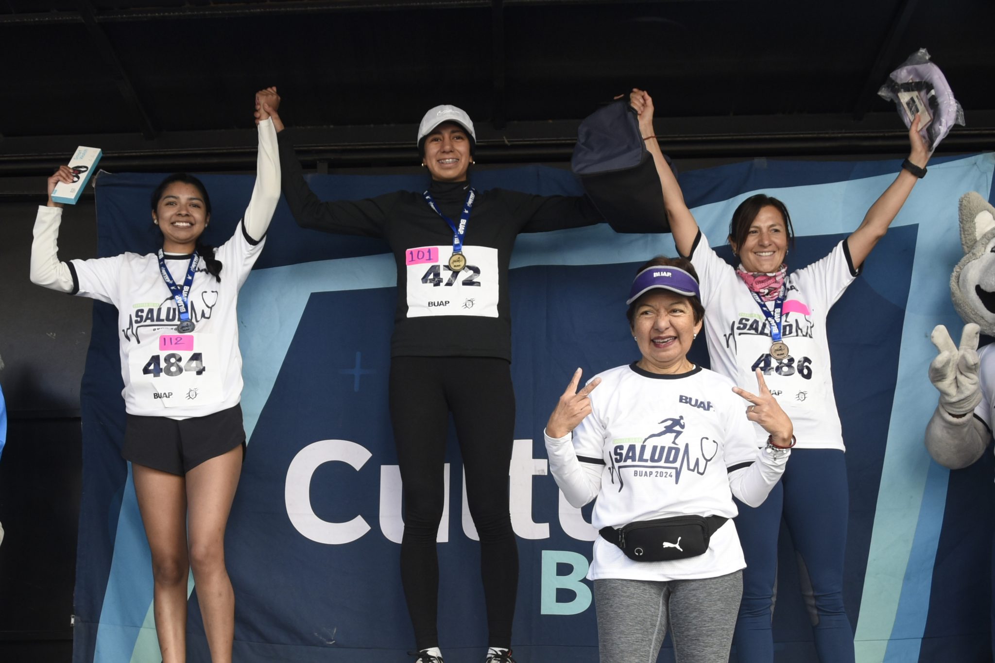 Con gran exito se realizó la primera “Carrera de la Salud BUAP 2024”