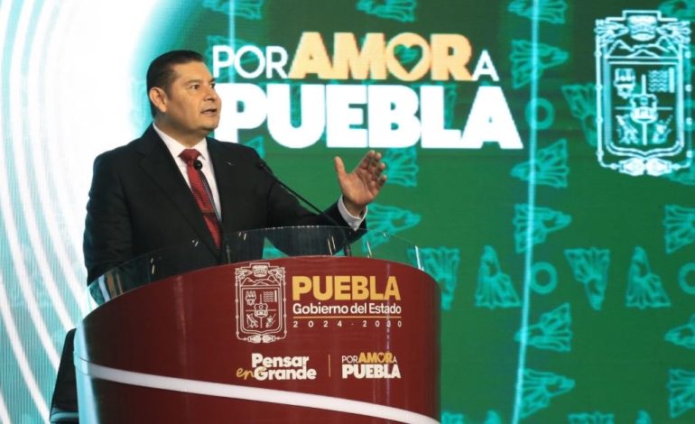 Estos son los 11 ejes de la Visión de Armenta en su gestión de Puebla 2024-2030