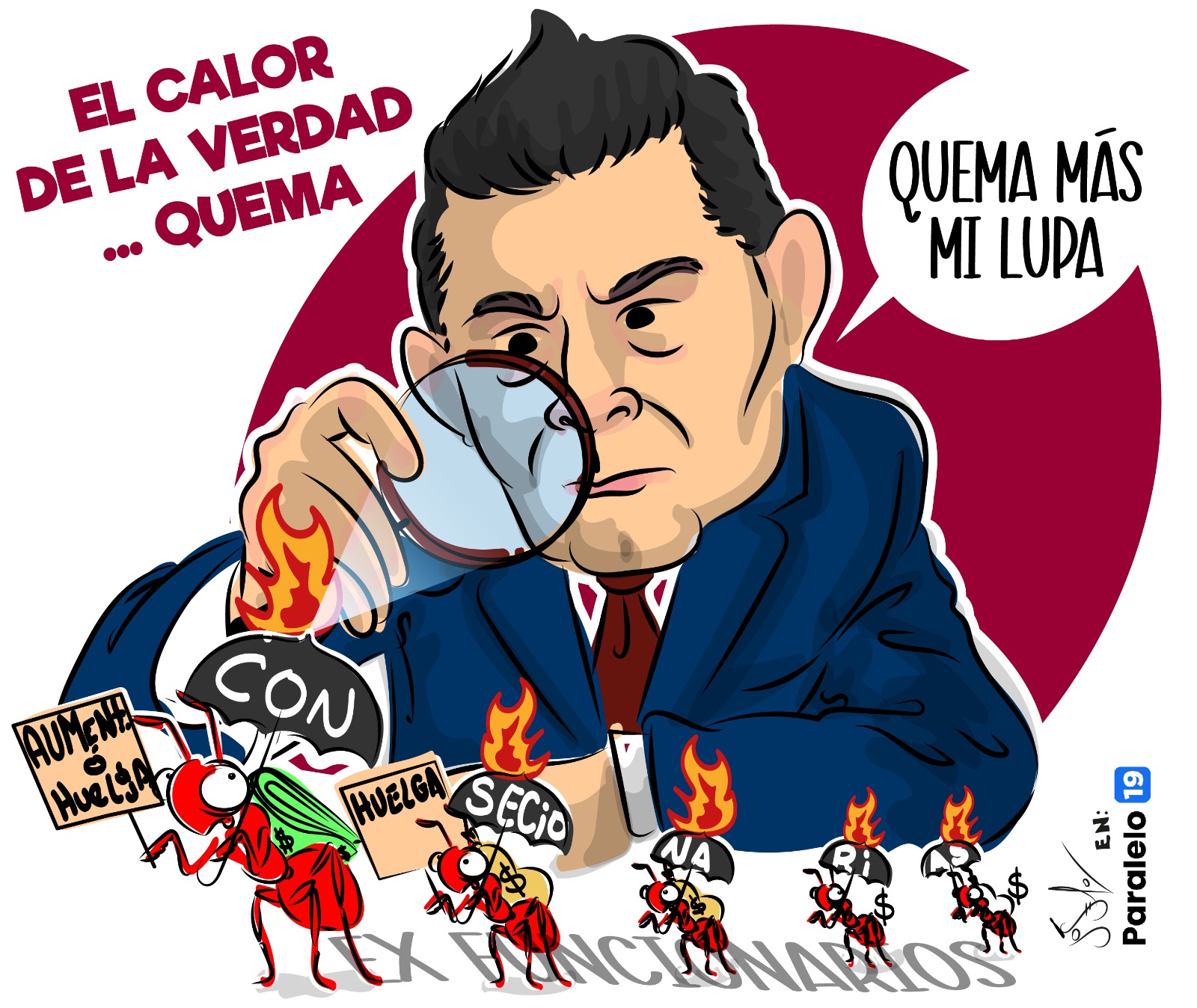 ¡Quitarles el volante a los corruptos!