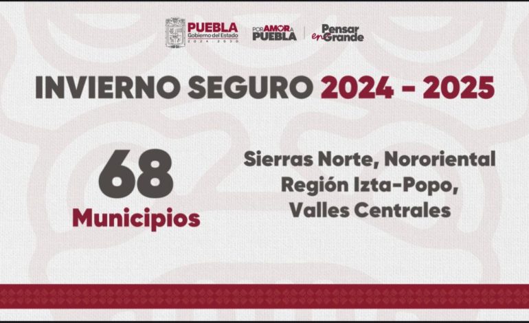 Implementa Gobierno del Estado programa “Invierno Seguro”