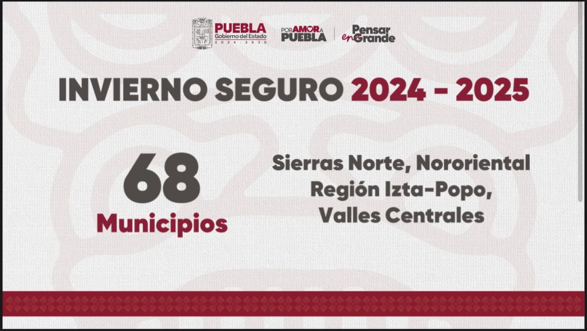 Implementa Gobierno del Estado programa “Invierno Seguro”
