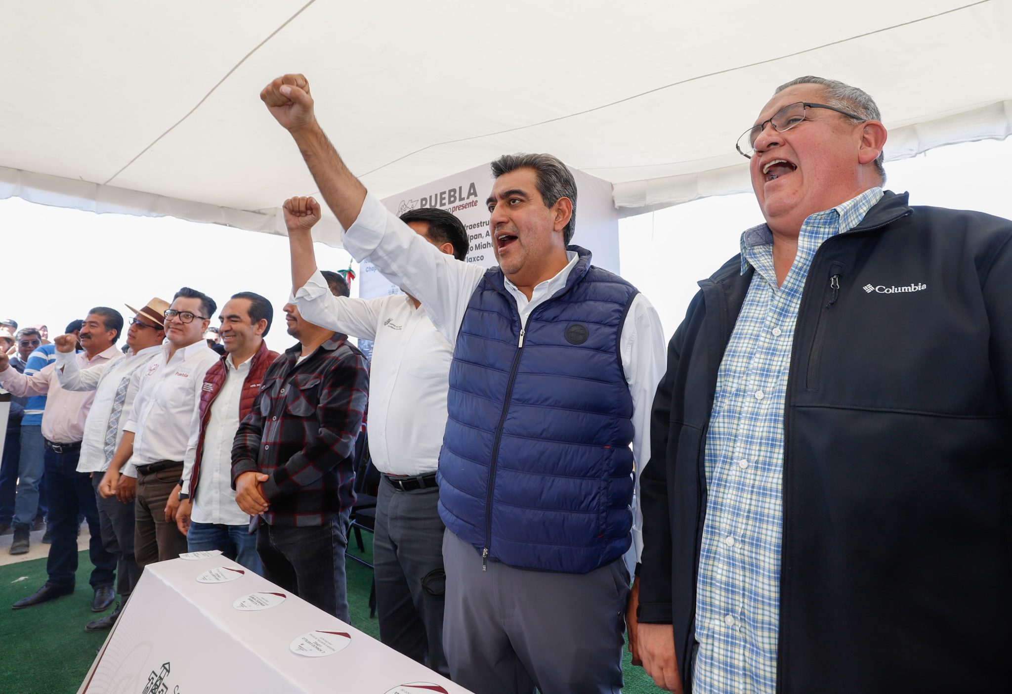  En dos años, gobierno estatal destinó 21 mmdp para obras en 217 municipios: Sergio Salomón