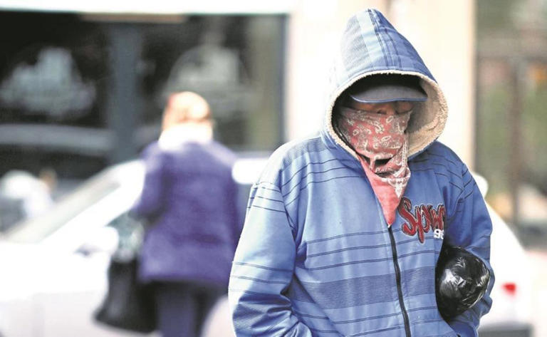 Frente frío 21 trae descensos de temperatura, lluvias y fuertes vientos