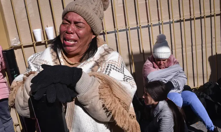 Desolación de migrantes que tenían cita de CBP One