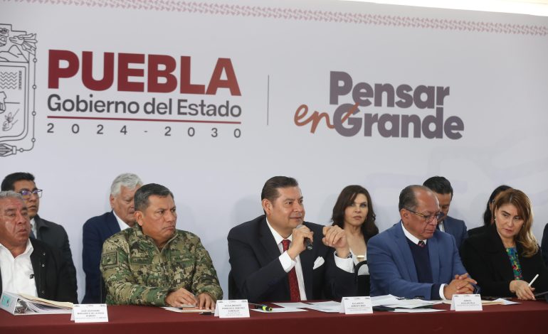 Acciones de seguridad en Puebla contribuyen a la creación de “Senderos de Paz”: Armenta