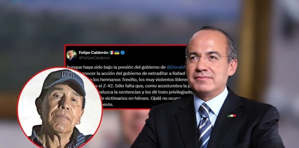 “Hay que reconocer al gobierno” dice Felipe Calderón tras extradición de Caro Quintero y narcotraficantes a EU