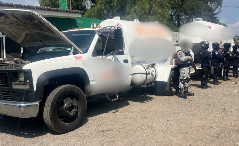 SSC desarticula célula dedicada al robo de hidrocarburo en operativo interinstitucional