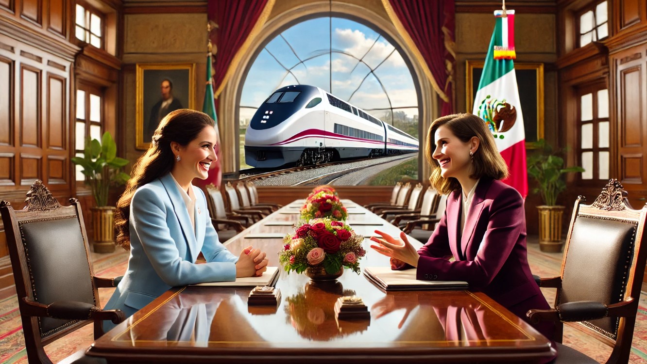 México con la frente en alto y el tren por delante