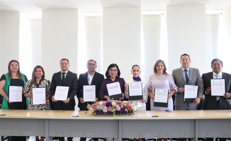 Secretaría de las Mujeres firma convenio con Instituciones de Educación Superior