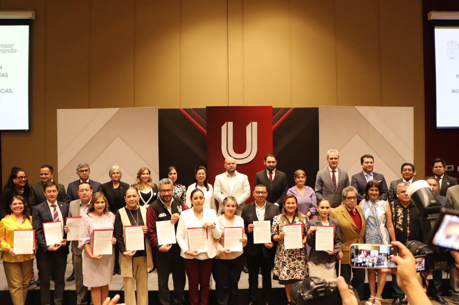 SECIHTI firma convenio con más de 20 instituciones educativas