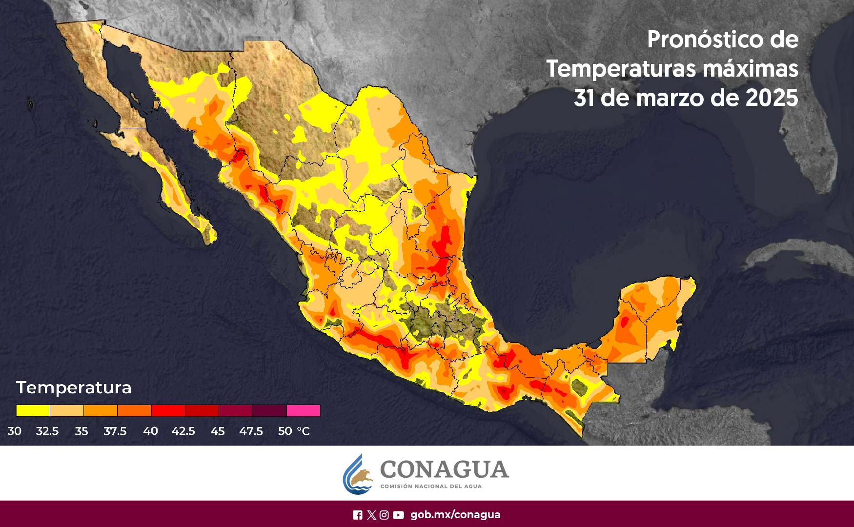 ¡Prepárate para calor extremo y lluvias en algunas regiones!