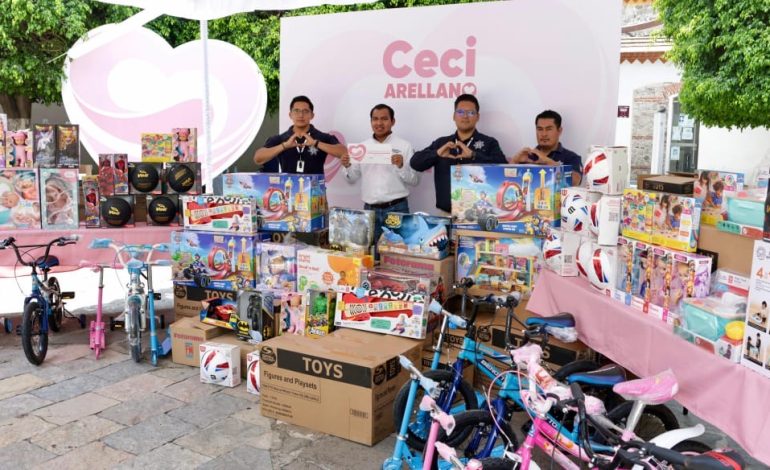 Alegría y solidaridad: juguetes para niñas y niños poblanos