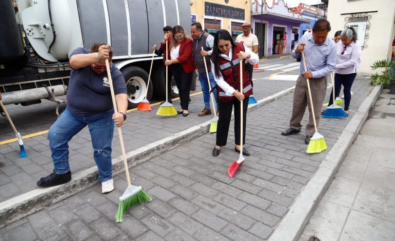 Arranca en Cholula operativo de limpieza para prevenir inundaciones