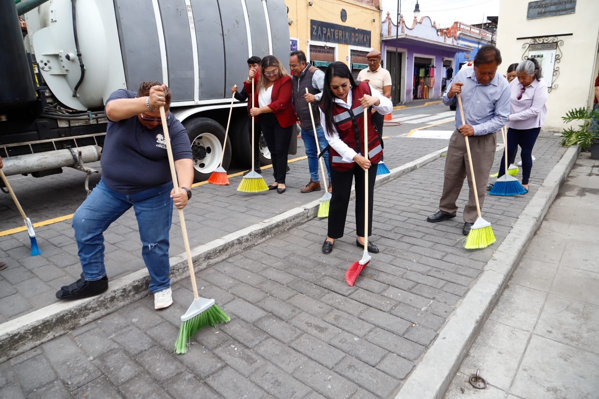 Arranca en Cholula operativo de limpieza para prevenir inundaciones