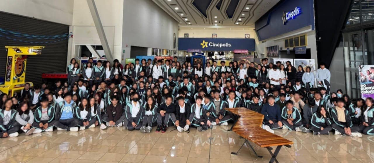 Cine gratuito para mil estudiantes de San Pedro Cholula