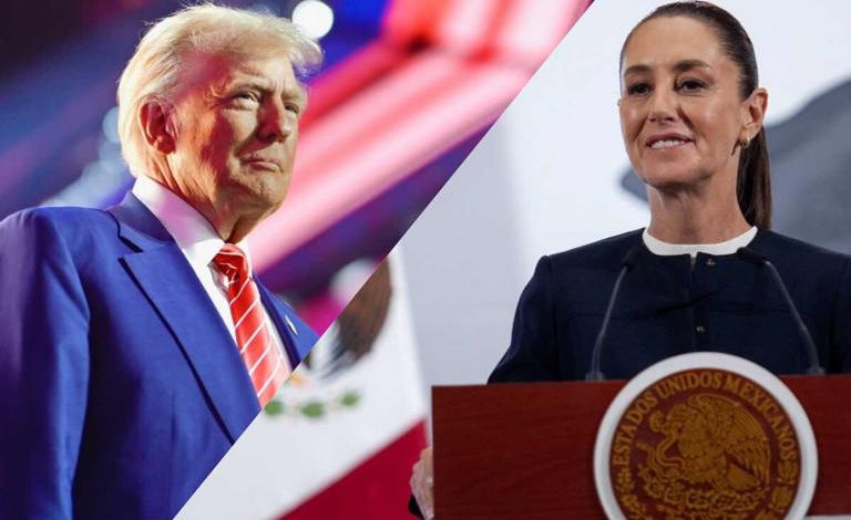 Trump critica a Sheinbaum por rechazar envío de tropas de EU; «tiene miedo a los cárteles», dice
