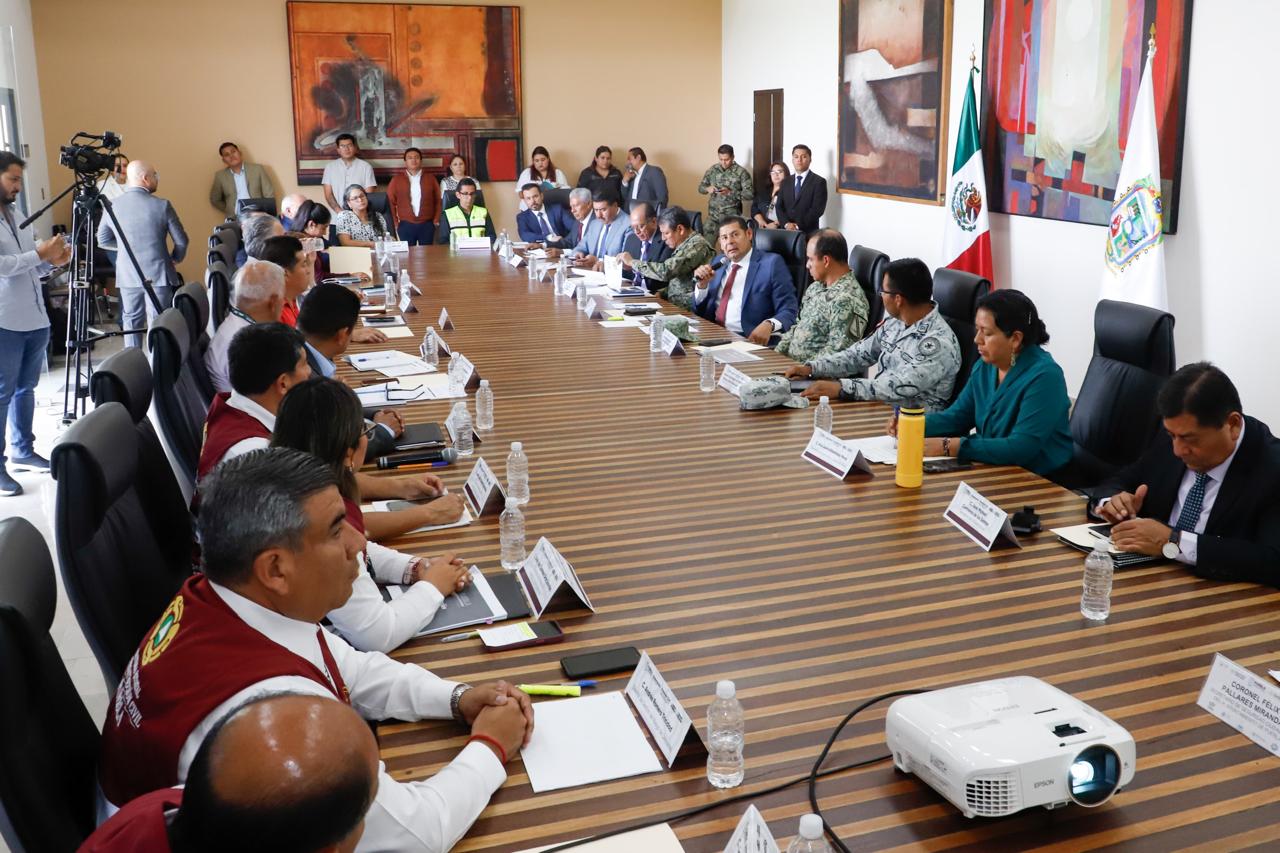 Puebla activa plan preventivo ante lluvias y ciclones